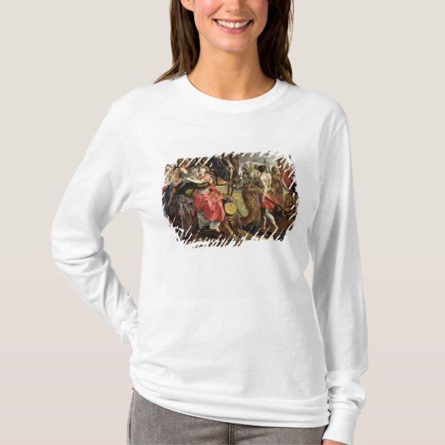 Rebecca Bidding Farewell to her Family, c.1562 T-Shirt (Front)