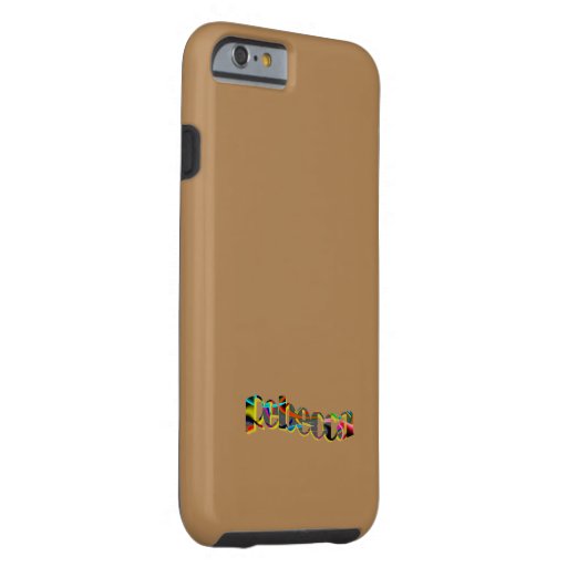 Rebecca Customized iPhone case in Brown | Zazzle