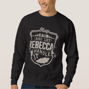 Rebecca First Name Shirt Rebecca Name Birthday