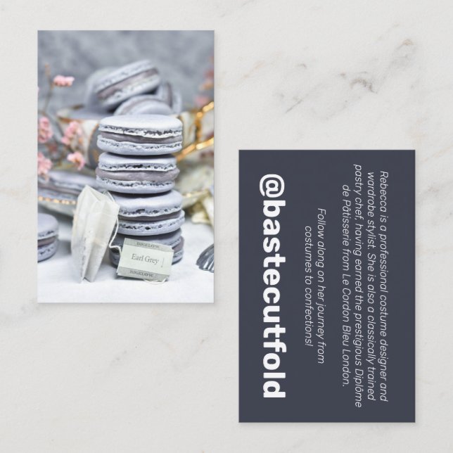 Rebecca Frey Instagram Cards (Front/Back)
