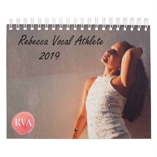 RebeccaVocalAthlete/rva Calendar Zazzle com