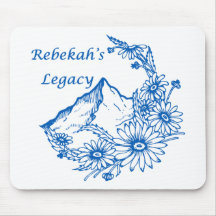 Rebekah's Legacy Logo Mousepad