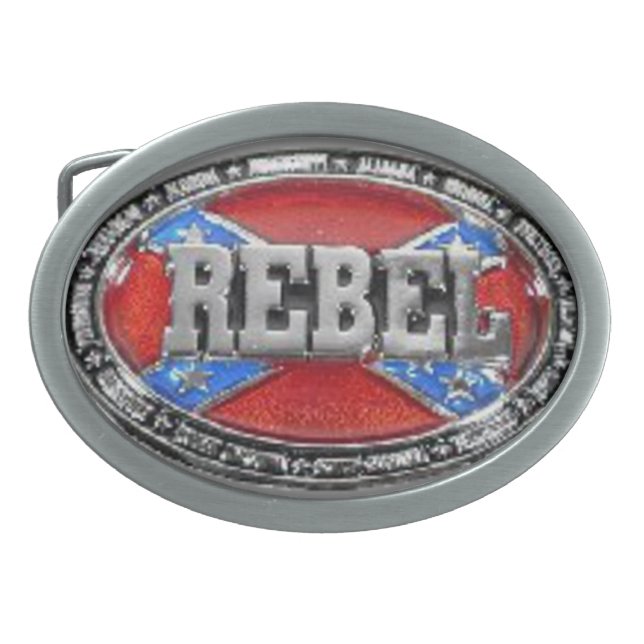 Rebel Belt Buckle (Front)