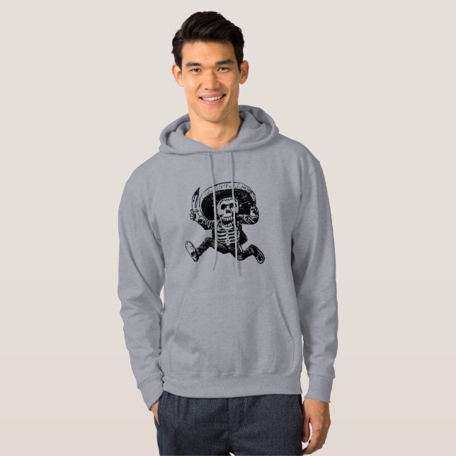 Rebel Calavera Bandito Hoodie (Front Full)