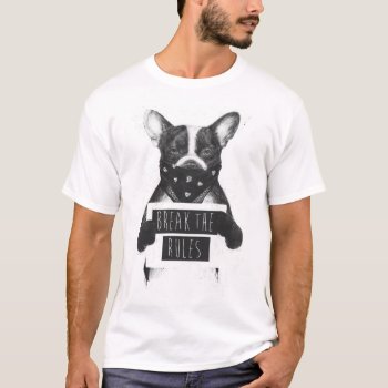 Rebel Dog T-shirt by bsolti at Zazzle