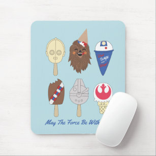 Rebel Fighter Desserts Mouse Pad