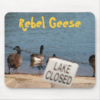Rebel Geese Mouse Pad