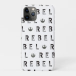 Rebel Insignia &amp; Name Repeating Pattern iPhone 11 Pro Case