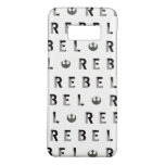 Rebel Insignia &amp; Name Repeating Pattern Case-Mate Samsung Galaxy S8 Case