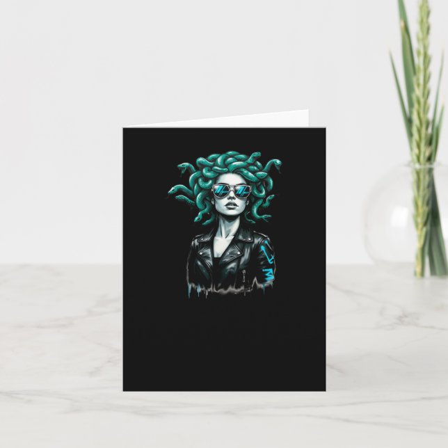 Rebel Jellyfish Sticker  Card (Front)