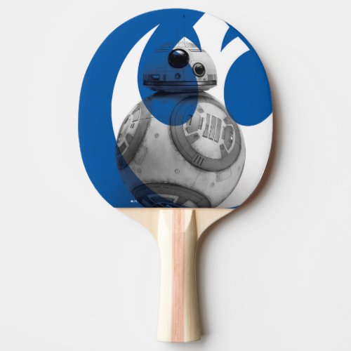Rebel Logo BB_8 Reveal Graphic Ping Pong Paddle