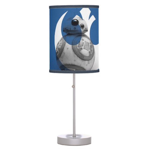 Rebel Logo BB_8 Reveal Graphic Table Lamp
