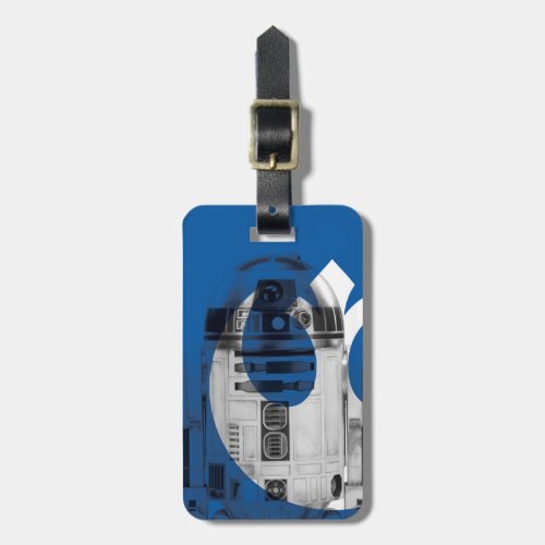 Rebel Logo R2_D2 Reveal Graphic Luggage Tag