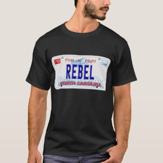 Rebel - NC Plate T-Shirt