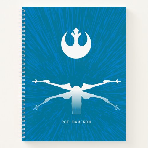 Rebel Poe Dameron X_Wing Graphic Notebook