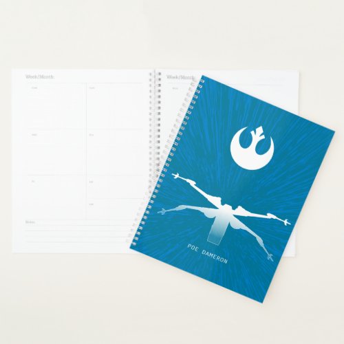 Rebel Poe Dameron X_Wing Graphic Planner