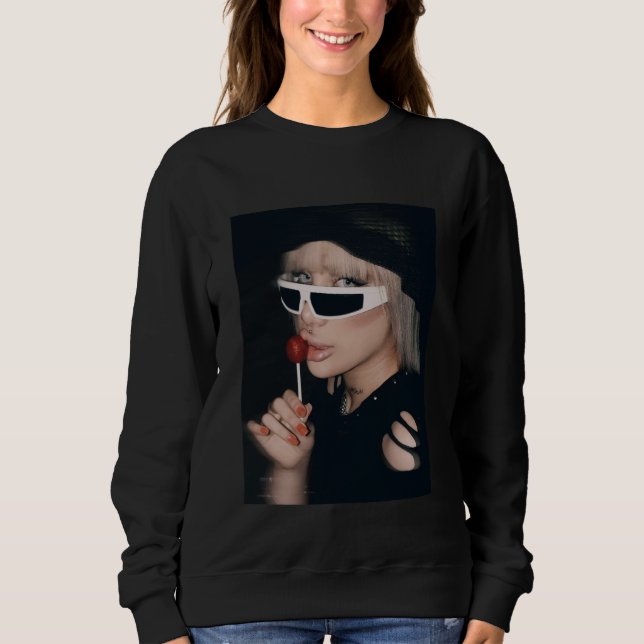 Rebel princess mood sweatshirt  (Front)