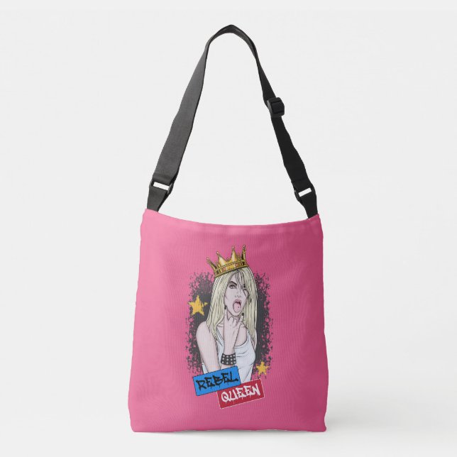 "Rebel Queen" Crossbody Bag (Front)