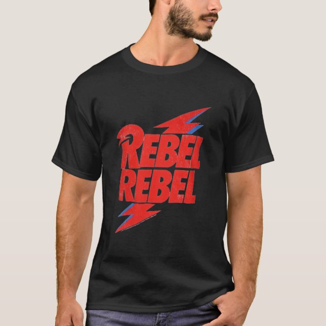 Rebel Rebel Bowie Premium T-Shirt (Front)