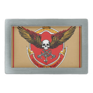 "Rebel Rhythms: Skull & Roll Album Artwork Belt Buckle