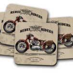 Rebel Rider Bike Coaster | Motorcycle Coaster Set<br><div class="desc">Rebel Rider Bike Coaster | Motorcycle Coaster Set - #motorcycle,  #motorcyclecoasters,  #gray,  #white,  #motorcyclecorckcoaster,  #bikerdrinkcoaster,  #bikercoaster,  #motorbikecoaster,  #bikers,  #biker,  #custombike,  #customchopper</div>