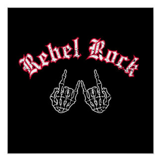 Rebel Rock Poster