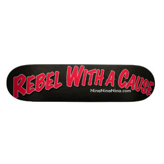 rebel skateboard deck