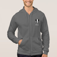 Rebel West CX Men's Zip Hoodie (Dark)