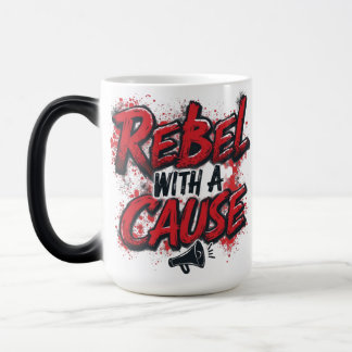 Rebel With A Cause Color Morph Mug