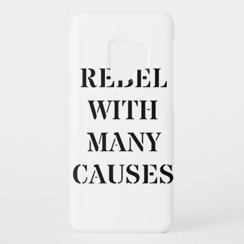 Rebel With Many Causes Case_Mate Samsung Galaxy S9 Case