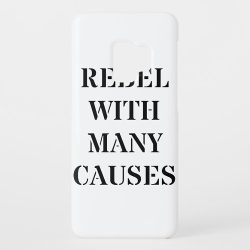 Rebel With Many Causes Case_Mate Samsung Galaxy S9 Case