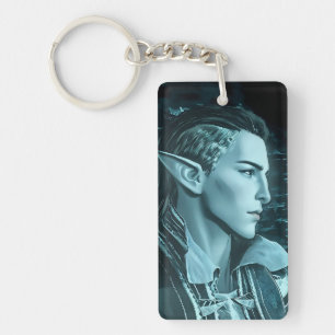 Rebel Wolf Keychain