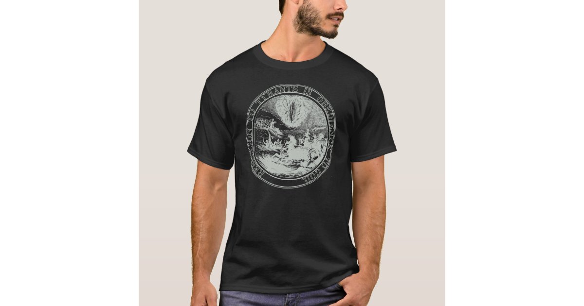 rebellion to tyrants is obedience to god shirt