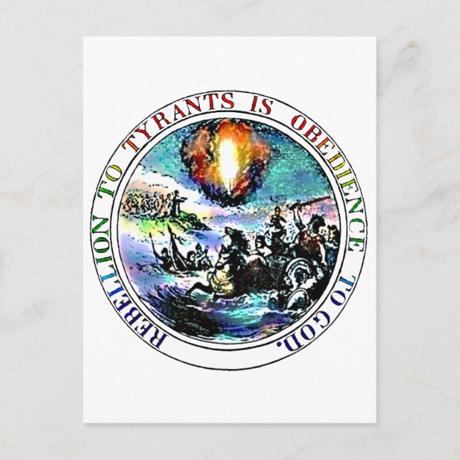 Rebellion To Tyrants Postcards (Glenn Beck) (Front)