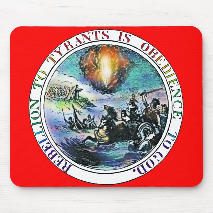 Rebellion To Tyrants Thomas Jefferson Great Seal Mousepads