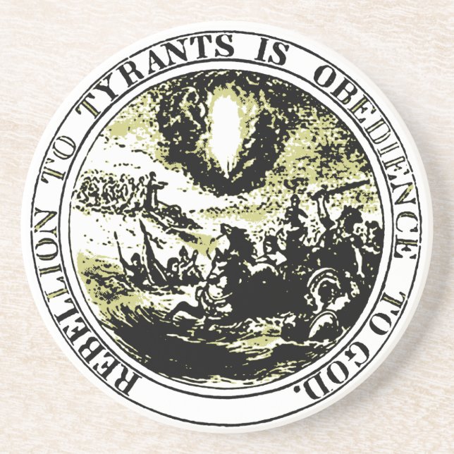 rebellion_to_tyrants_yellow coaster (Front)