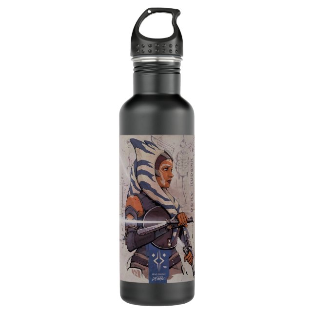 Rebels Clone Wars  Ahsoka  ano Classic      Stainless Steel Water Bottle (Front)
