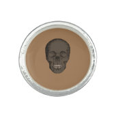 Rebel's Edge: Bold Skull Ring (Front)