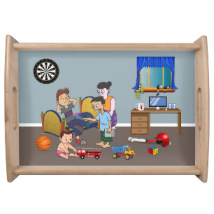 Rebel's Haven Serving Tray