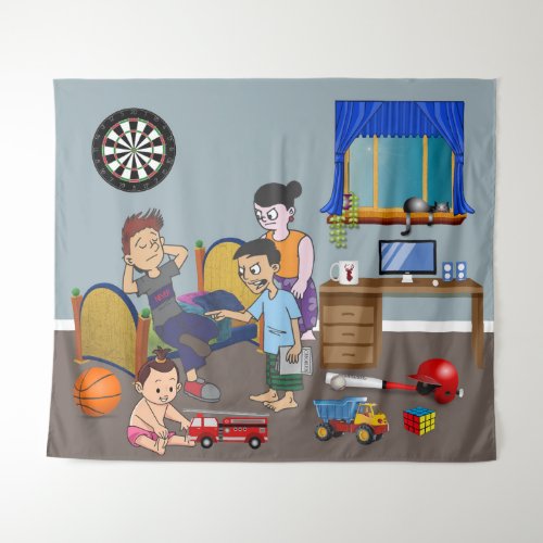 Rebels Haven Tapestry