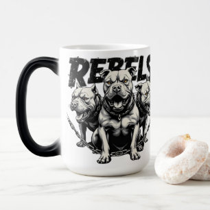 Rebels-Pitt Bull Lovers Color Morph Mug