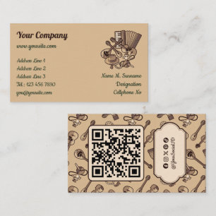 Rebetiko Icon Business Card