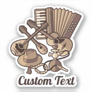 Rebetiko Icons Sticker