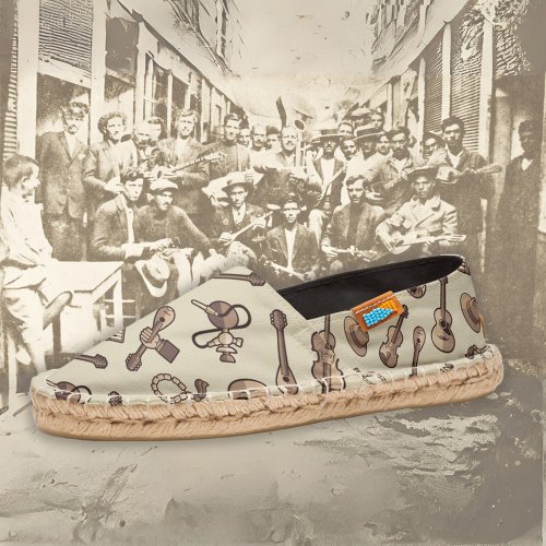 Rebetiko Pattern Espadrilles