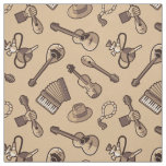 Rebetiko Pattern Fabric
