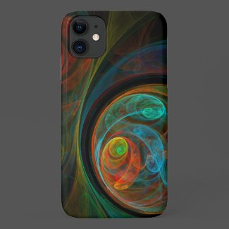 Rebirth Abstract Art Case-Mate iPhone Case