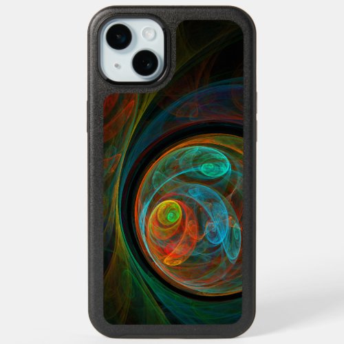 Rebirth Abstract Art iPhone 15 Plus Case