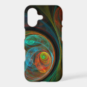 Rebirth Blue Abstract Art Matte Samsung Galaxy Case (Back)