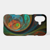 Rebirth Blue Abstract Art Matte Samsung Galaxy Case (Back Horizontal)