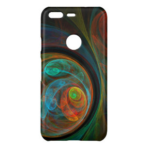 Rebirth Blue Abstract Art Uncommon Google Pixel Case
